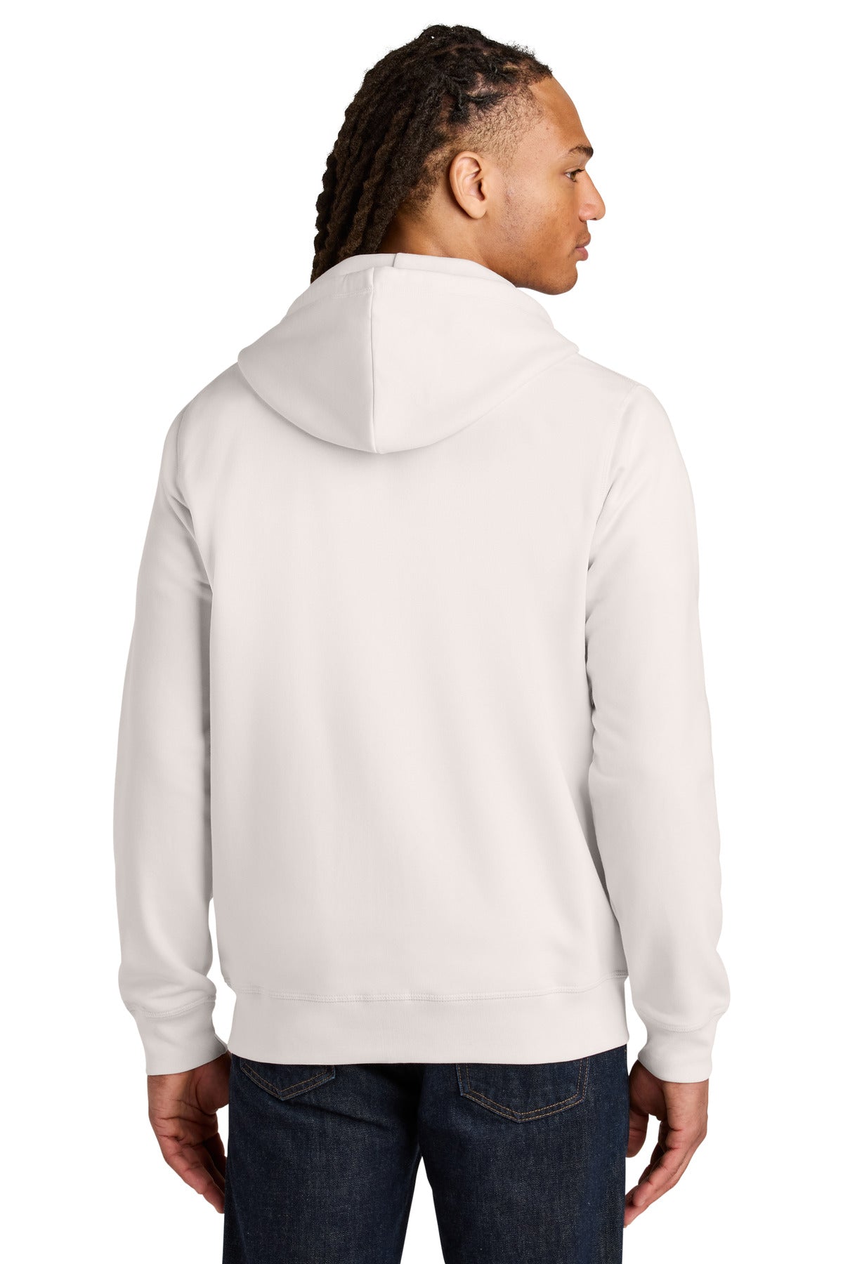 Stanley/Stella Unisex Mixer Full-Zip Hooded Sweatshirt - Vintage White