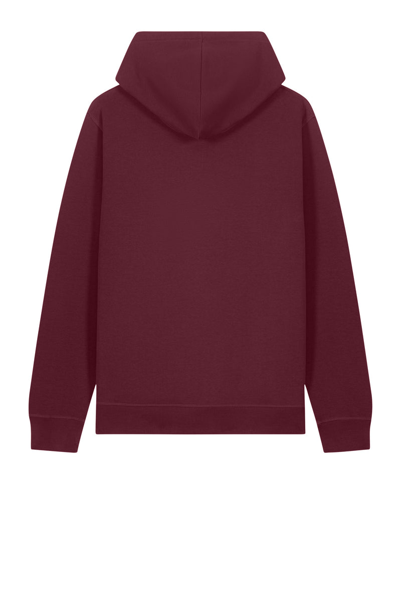 Stanley/Stella Unisex Sounder Hooded Sweatshirt - Burgundy