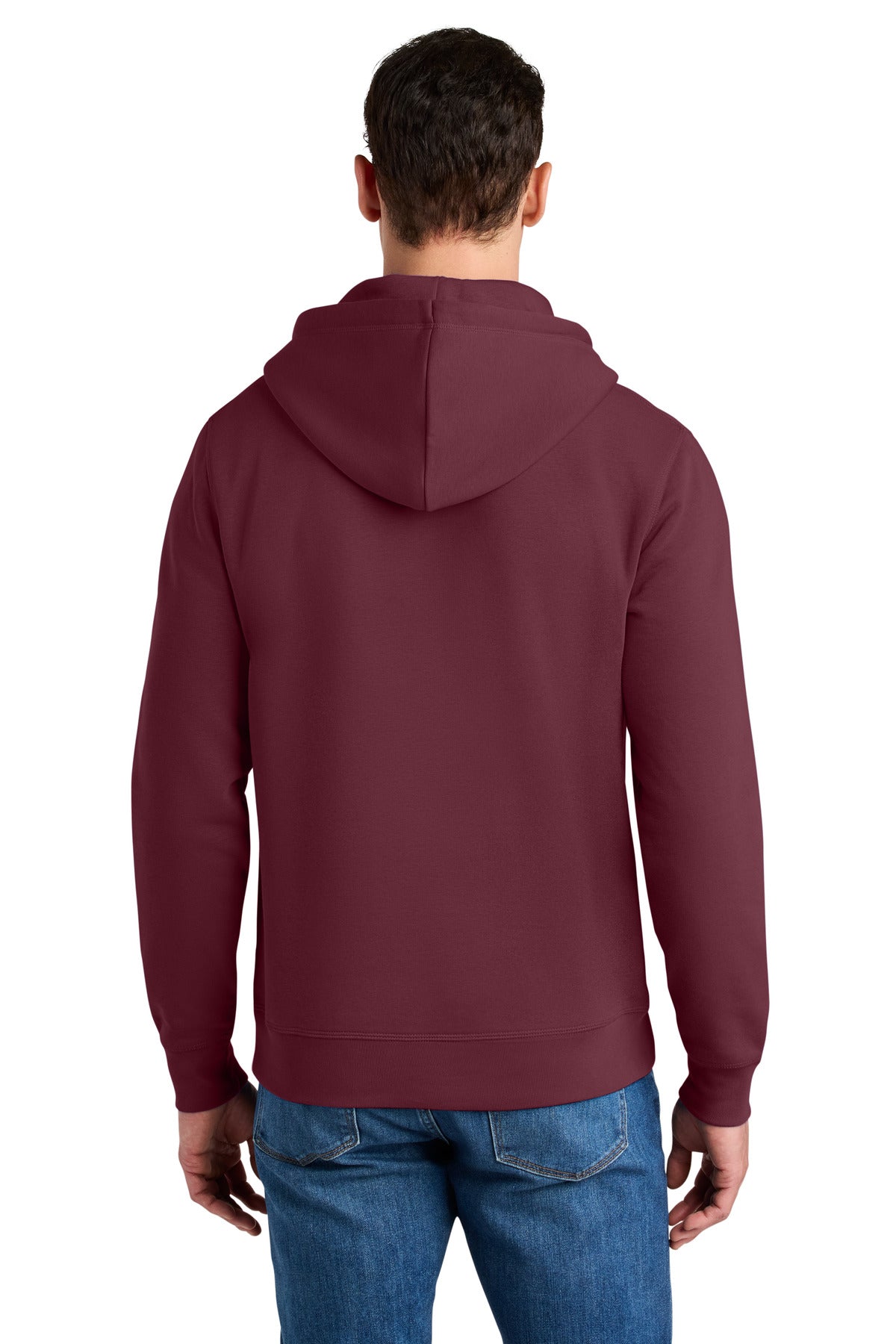Stanley/Stella Unisex Sounder Hooded Sweatshirt - Burgundy