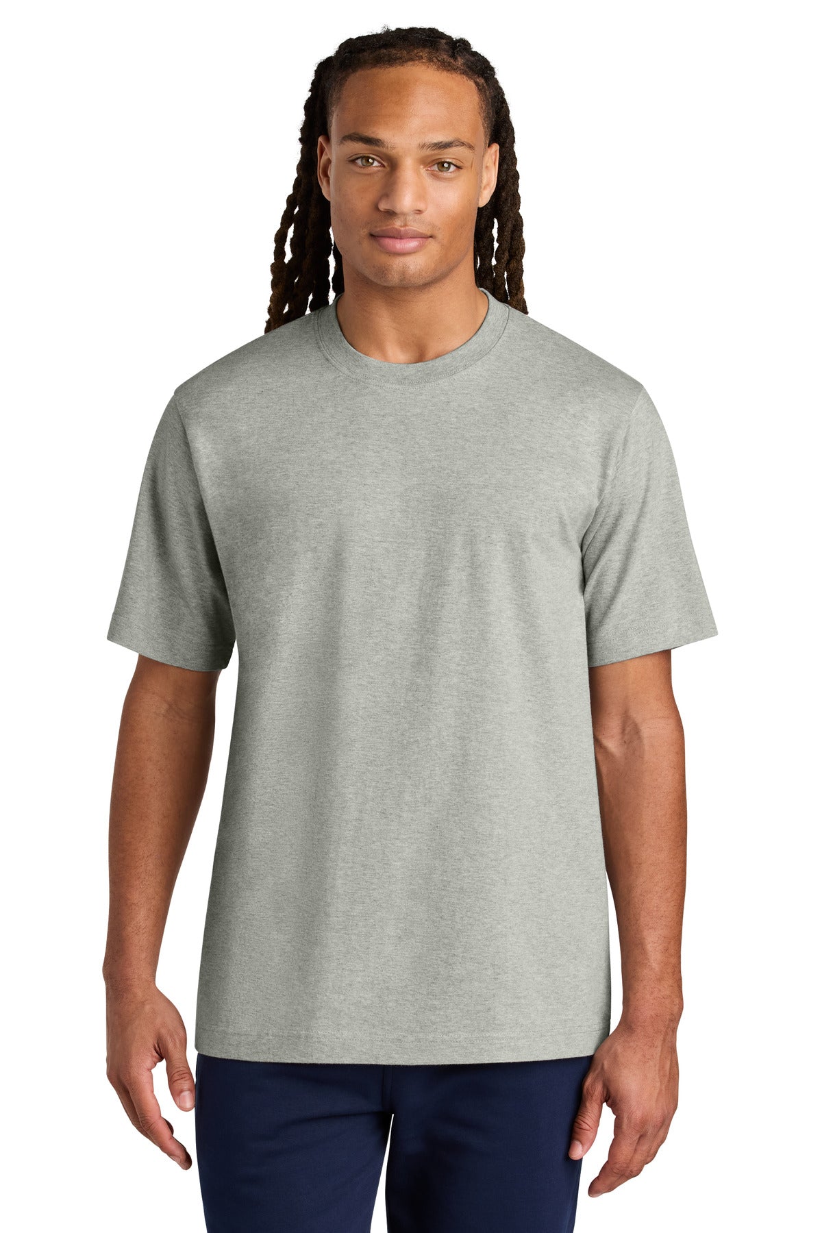 Stanley/Stella Unisex Freestyler Heavyweight Tee - Heather Grey