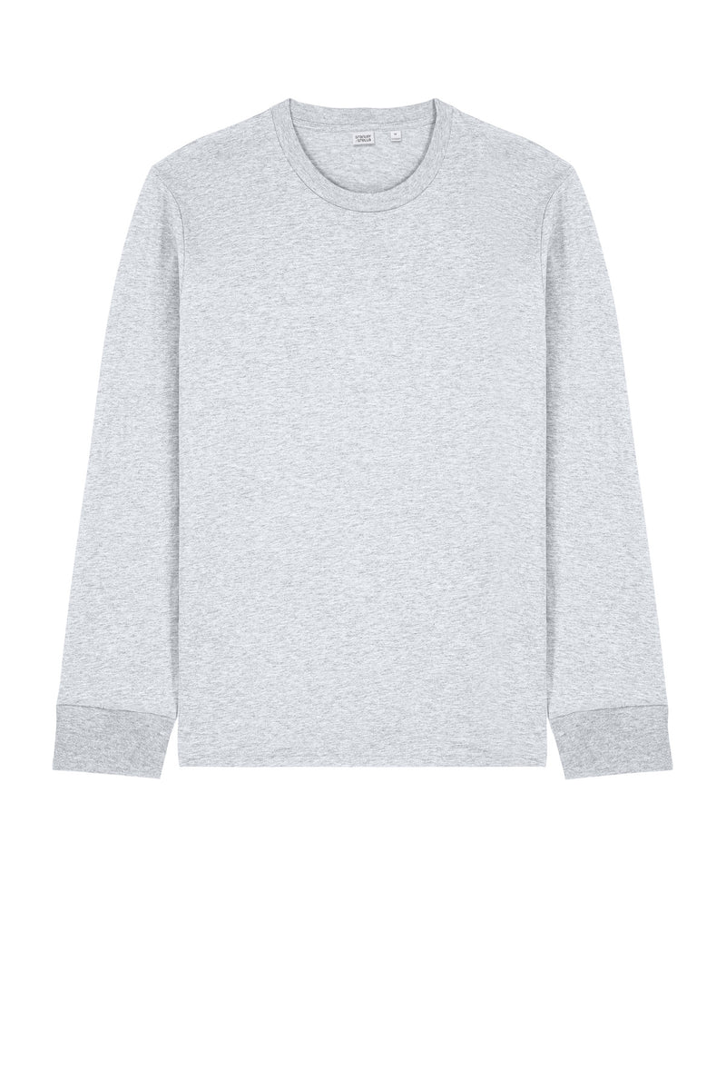 Stanley/Stella Unisex Creator 2.0 Long Sleeve Tee - Cool Heather Grey