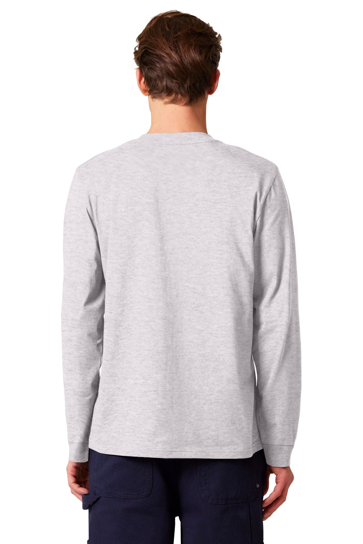 Stanley/Stella Unisex Creator 2.0 Long Sleeve Tee - Cool Heather Grey