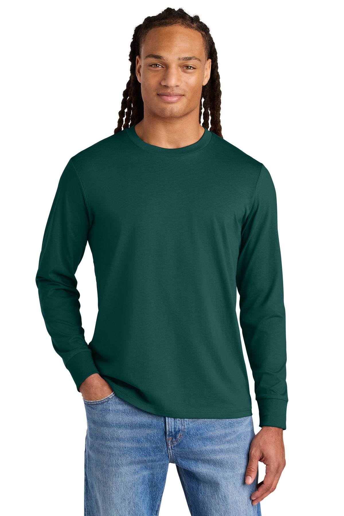 Stanley/Stella Unisex Creator 2.0 Long Sleeve Tee - Glazed Green
