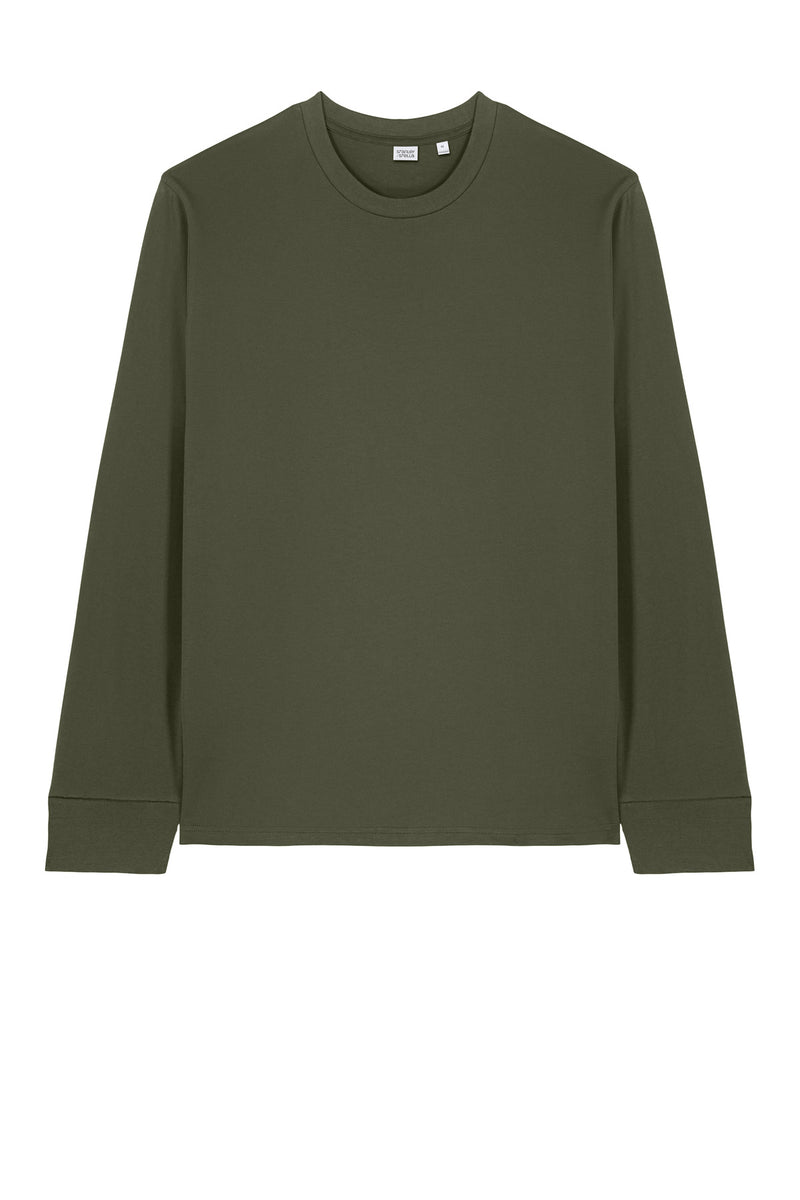 Stanley/Stella Unisex Creator 2.0 Long Sleeve Tee - Khaki Green
