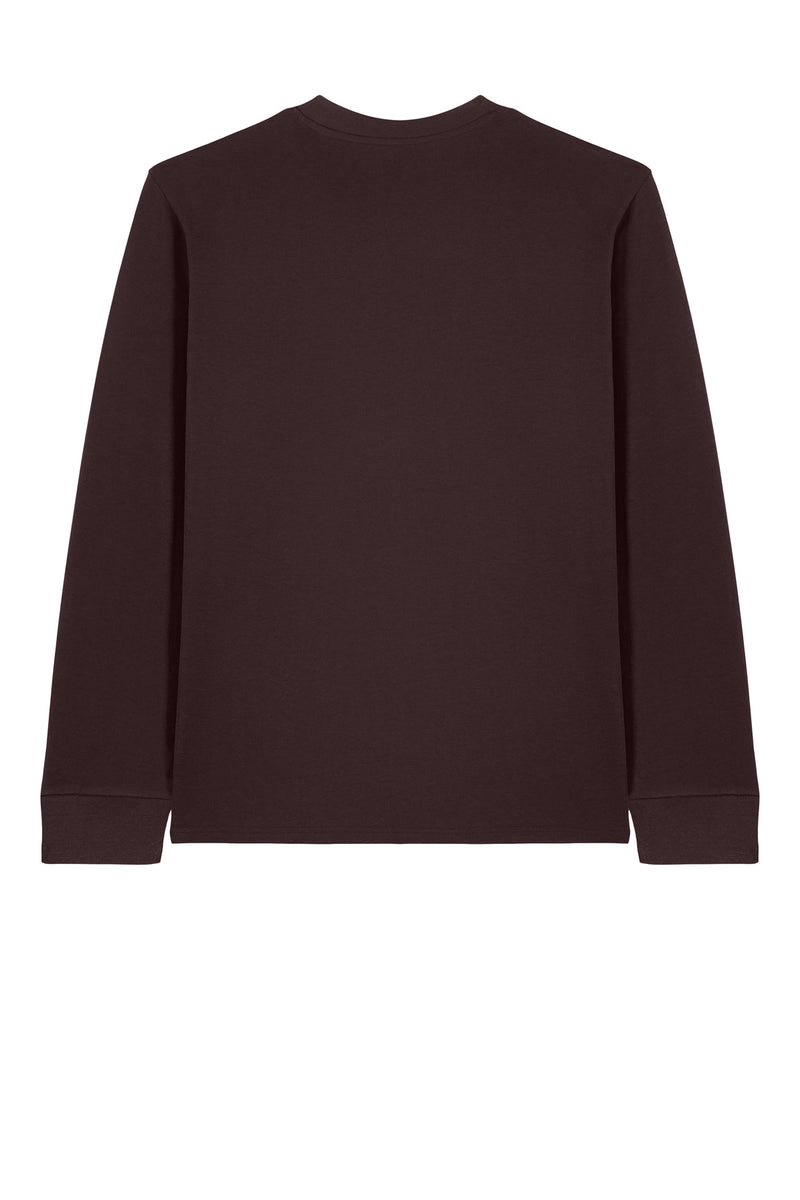 Stanley/Stella Unisex Creator 2.0 Long Sleeve Tee - Red Brown