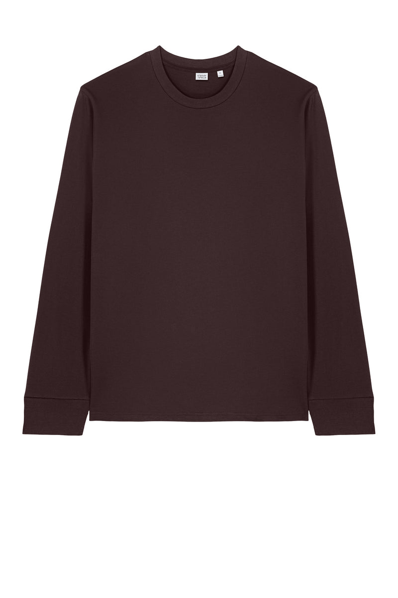 Stanley/Stella Unisex Creator 2.0 Long Sleeve Tee - Red Brown