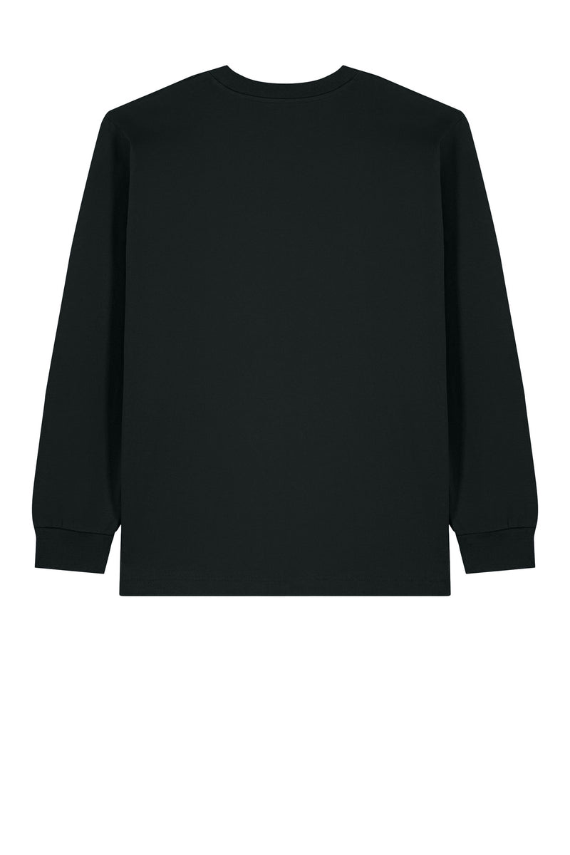 Stanley/Stella Unisex Freestyler Heavyweight Long Sleeve Tee - Black