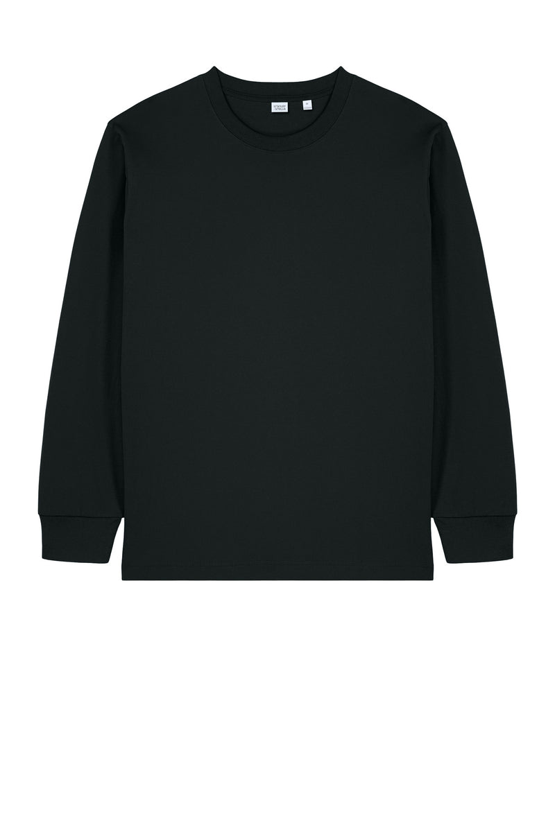 Stanley/Stella Unisex Freestyler Heavyweight Long Sleeve Tee - Black
