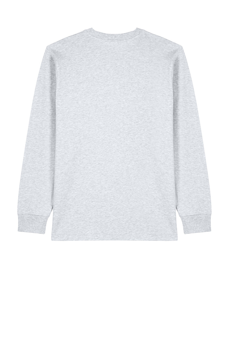 Stanley/Stella Unisex Freestyler Heavyweight Long Sleeve Tee - Cool Heather Grey