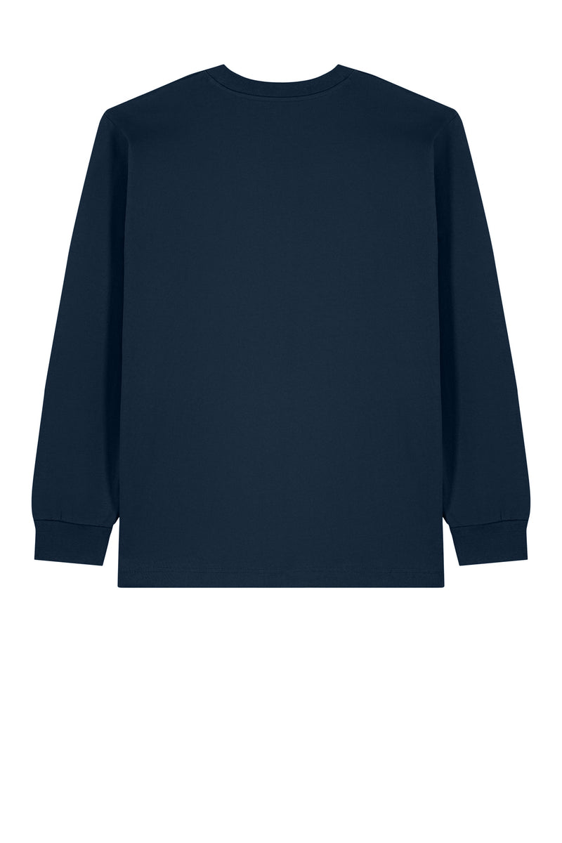 Stanley/Stella Unisex Freestyler Heavyweight Long Sleeve Tee - French Navy