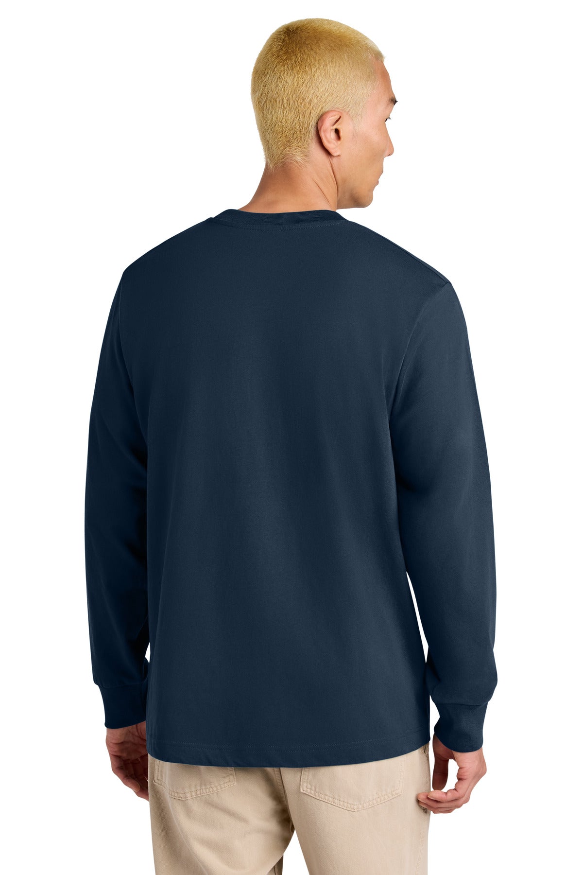 Stanley/Stella Unisex Freestyler Heavyweight Long Sleeve Tee - French Navy