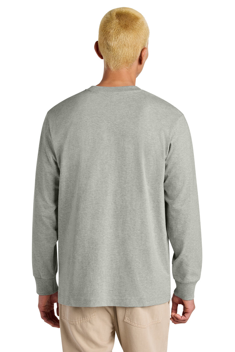 Stanley/Stella Unisex Freestyler Heavyweight Long Sleeve Tee - Heather Grey