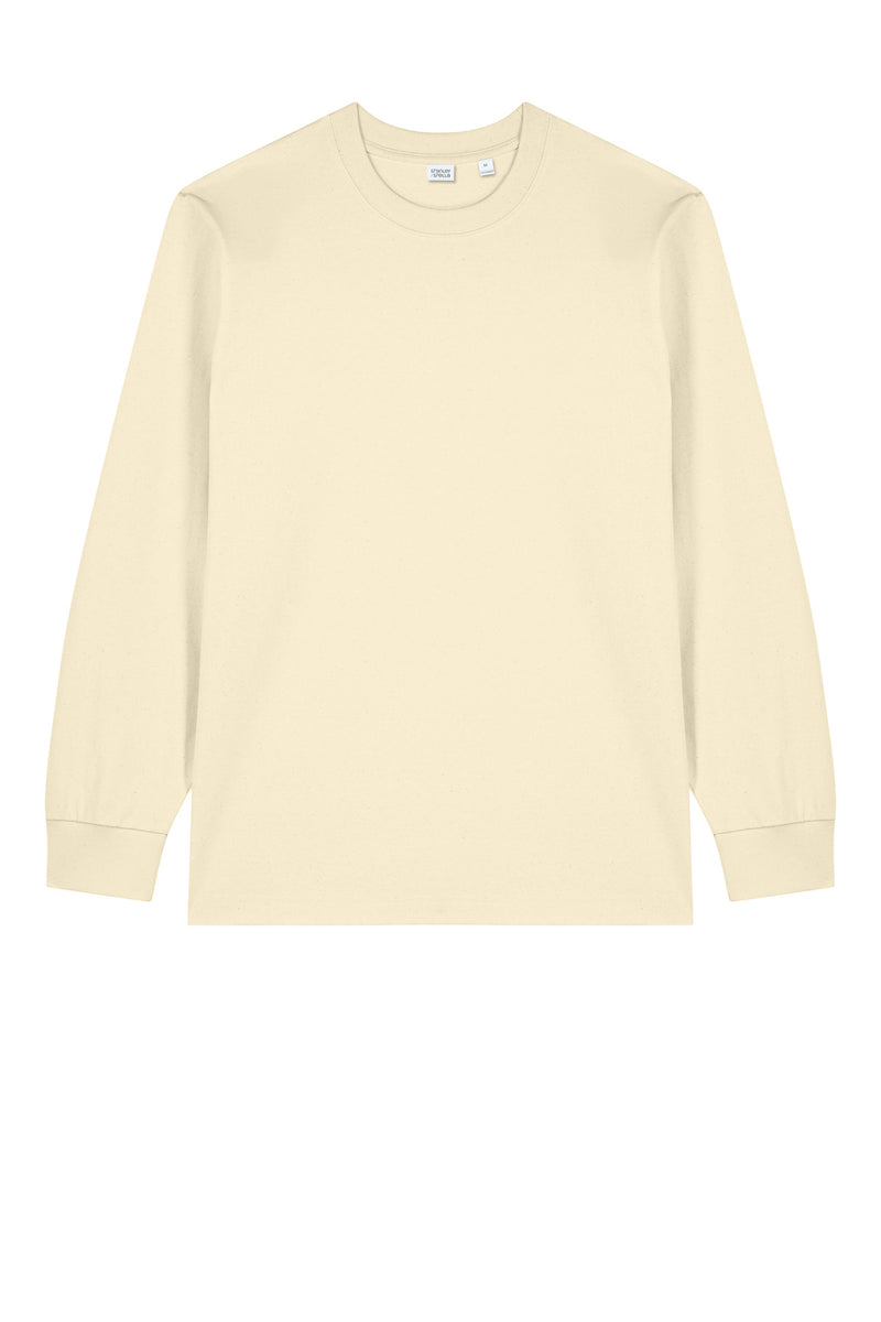 Stanley/Stella Unisex Freestyler Heavyweight Long Sleeve Tee - Natural Raw