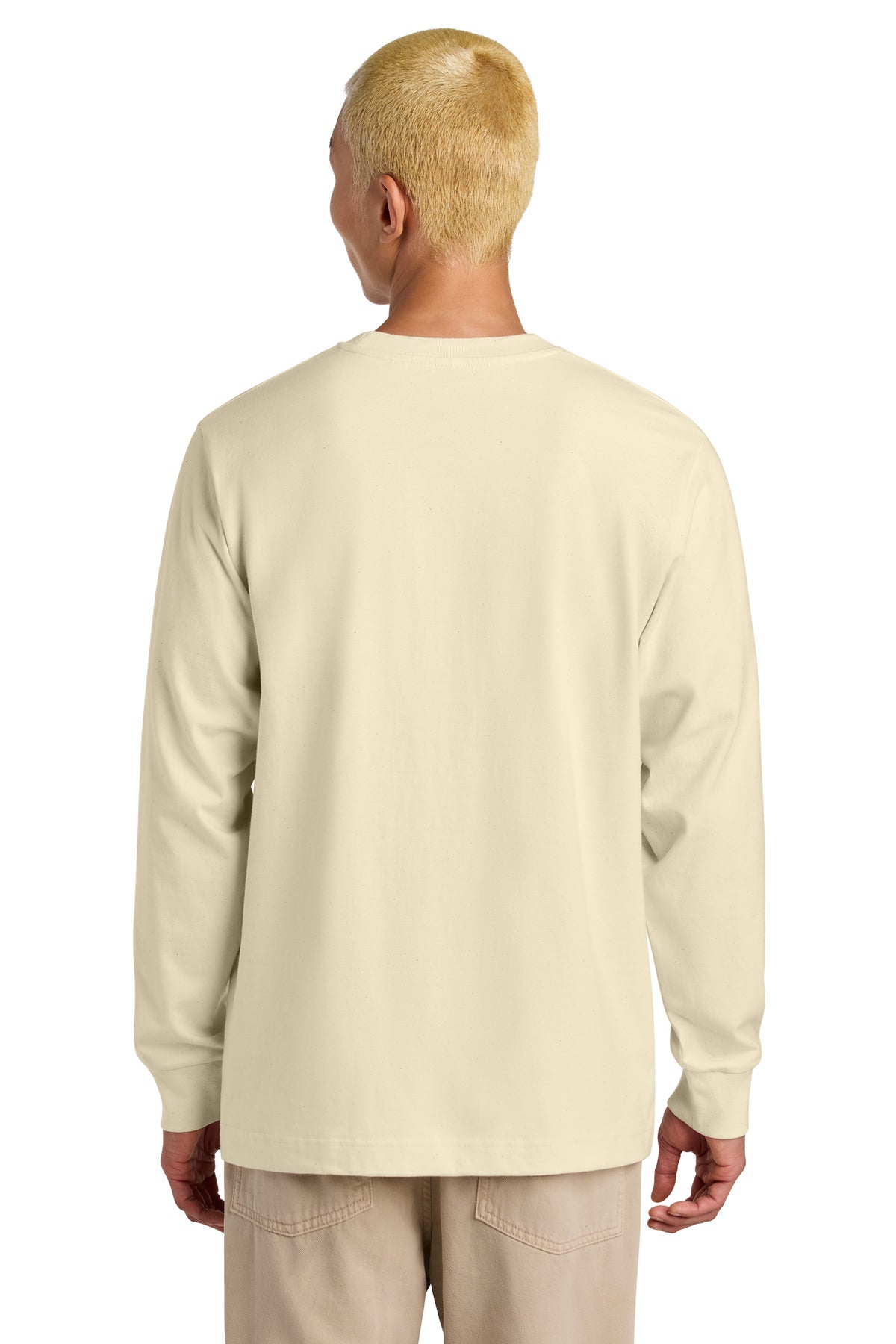 Stanley/Stella Unisex Freestyler Heavyweight Long Sleeve Tee - Natural Raw