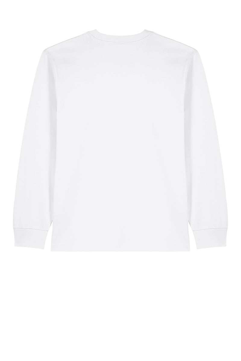 Stanley/Stella Unisex Freestyler Heavyweight Long Sleeve Tee - White