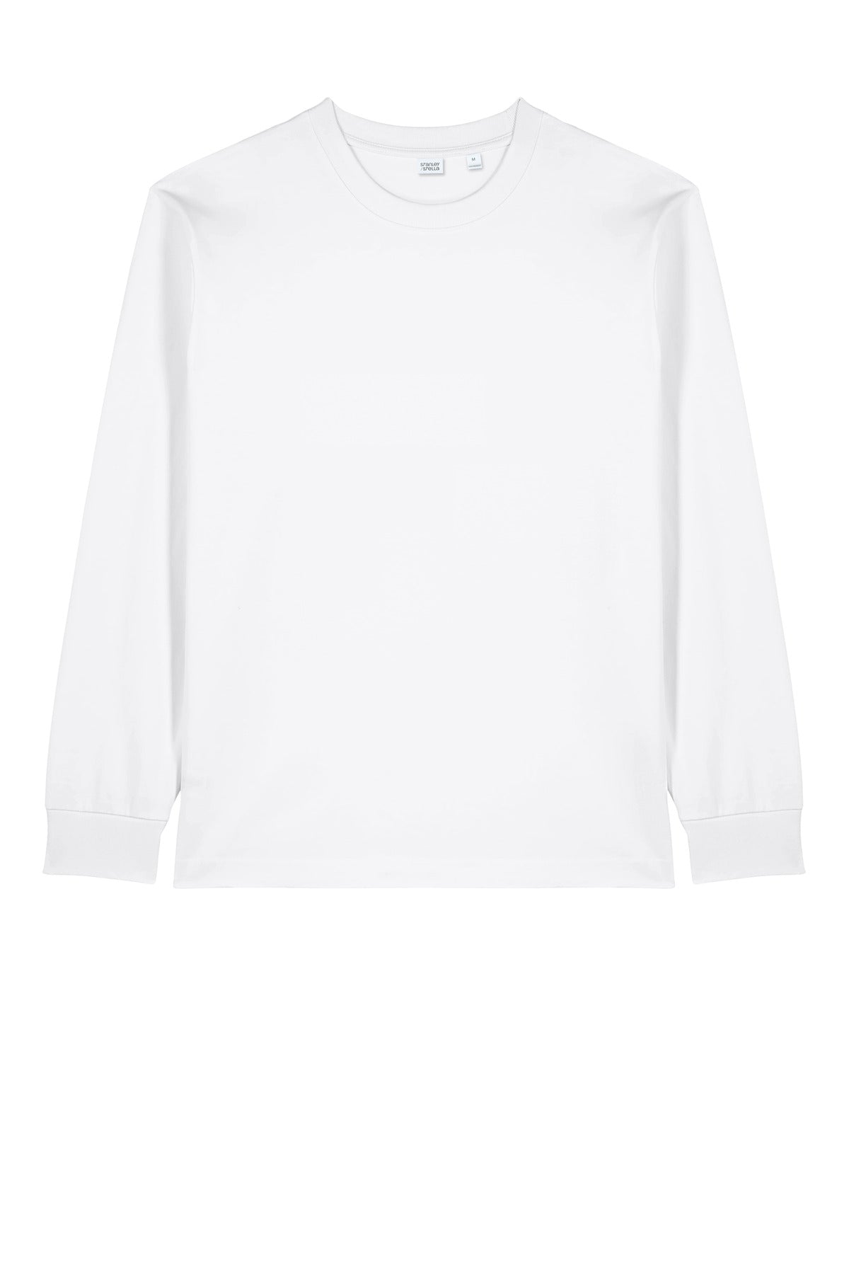 Stanley/Stella Unisex Freestyler Heavyweight Long Sleeve Tee - White