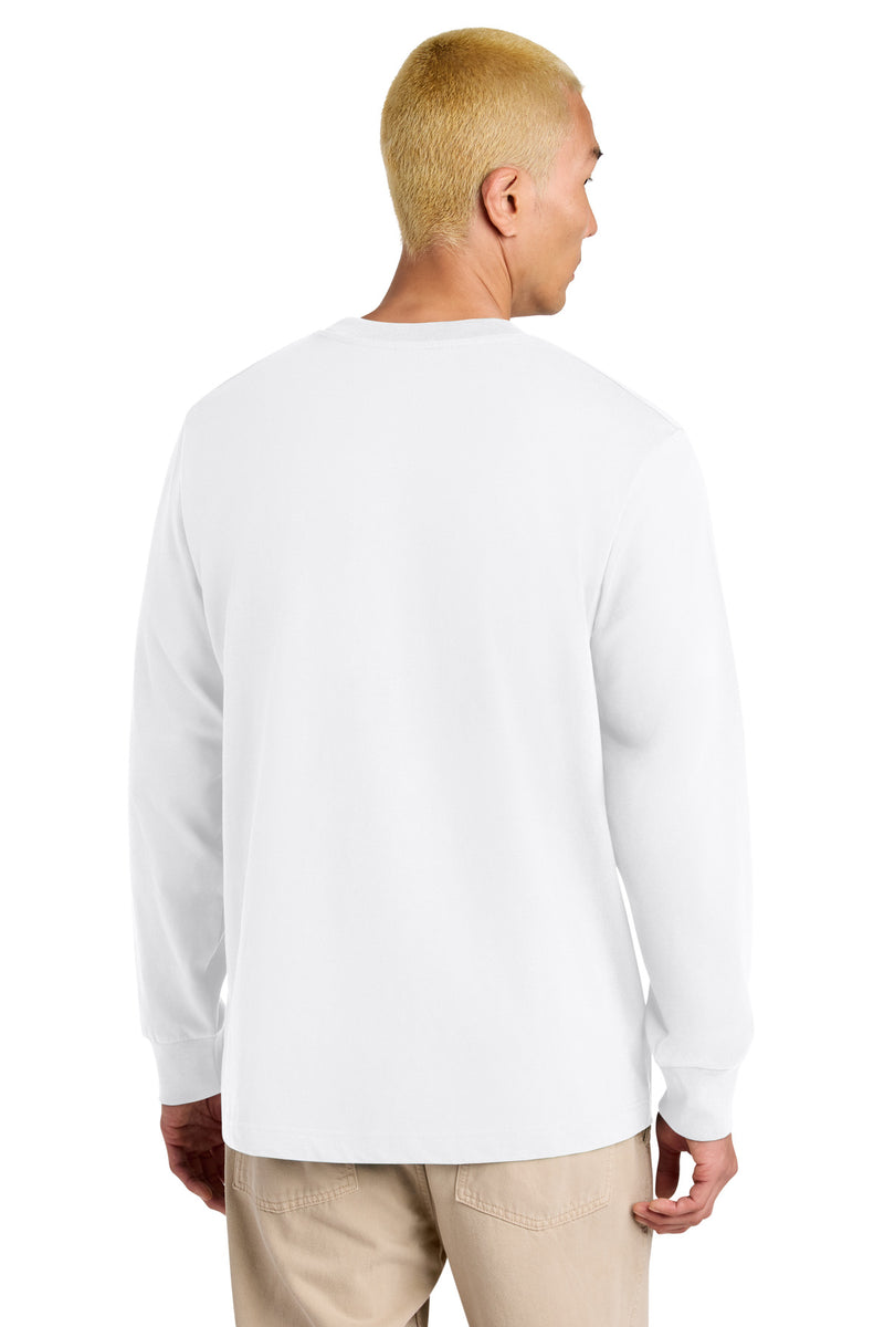 Stanley/Stella Unisex Freestyler Heavyweight Long Sleeve Tee - White