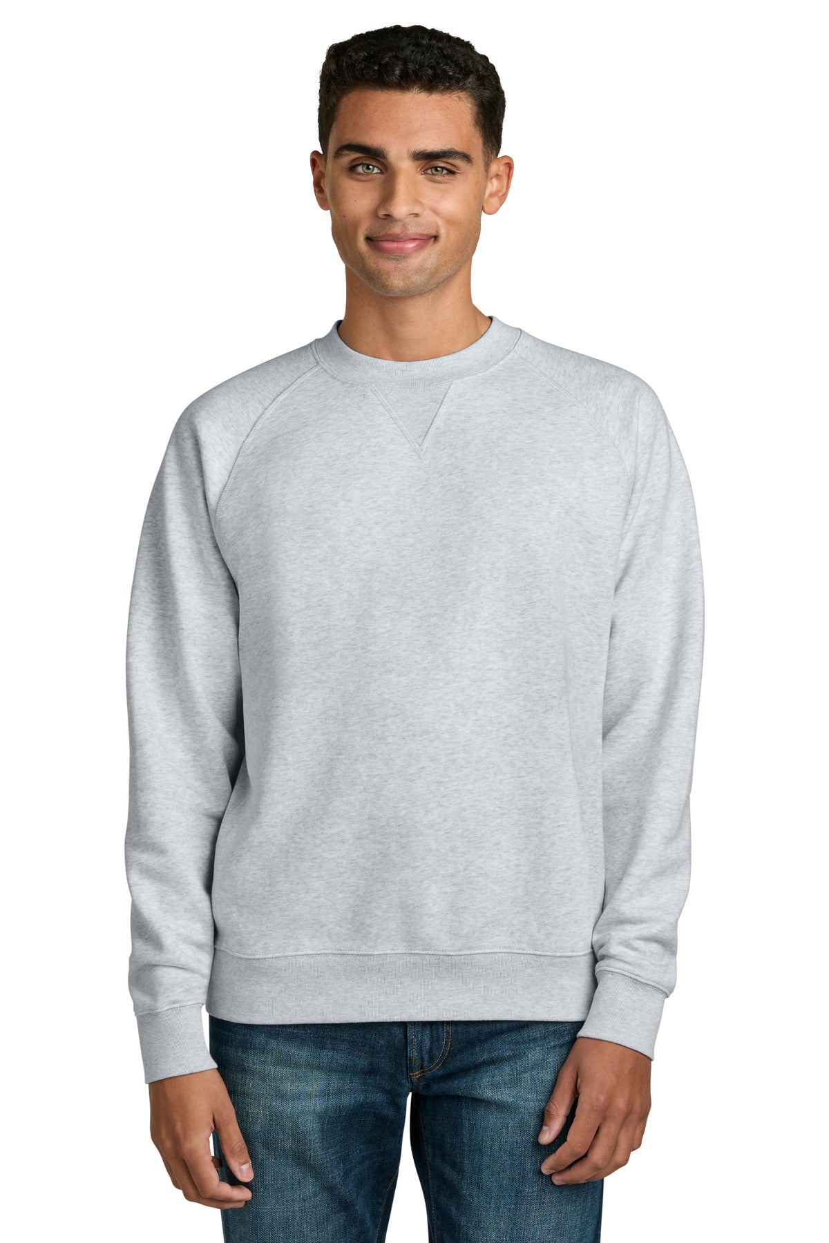 Stanley/Stella Unisex Knoxer Crewneck Sweatshirt - Cool Heather Grey