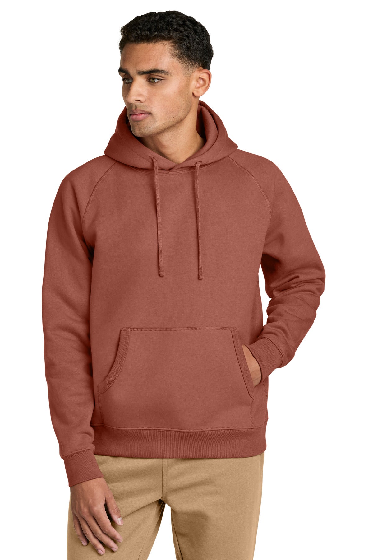 Stanley/Stella Unisex Striker Hooded Sweatshirt - Heritage Brown