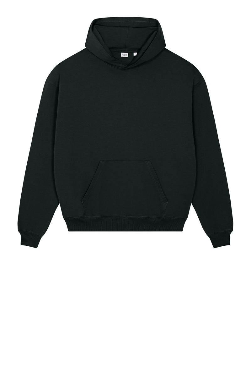 Stanley/Stella Unisex Cooper Dry Hooded Sweatshirt - Black