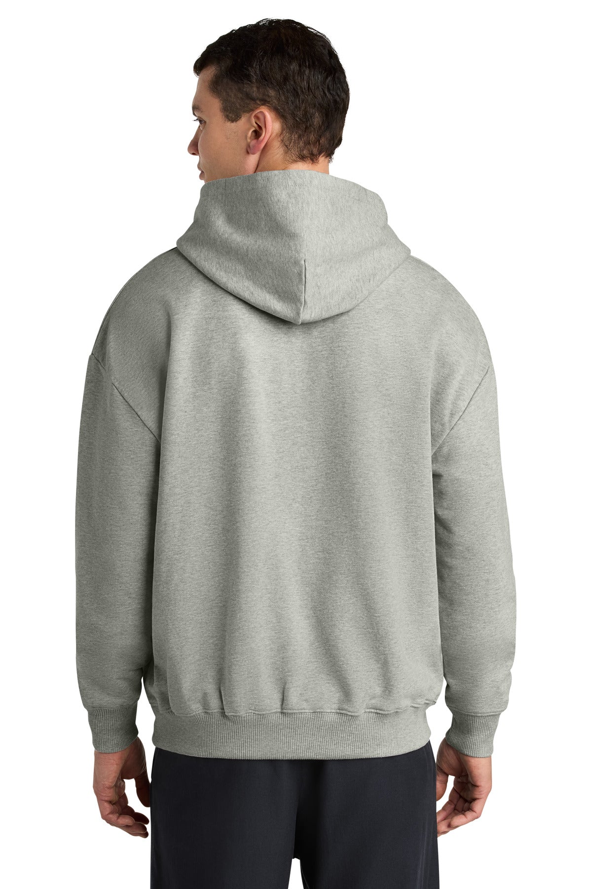 Stanley/Stella Unisex Cooper Dry Hooded Sweatshirt - Heather Grey