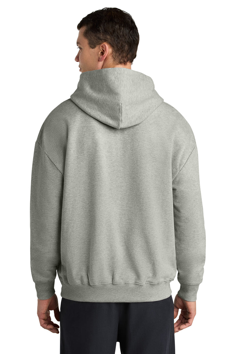 Stanley/Stella Unisex Cooper Dry Hooded Sweatshirt - Heather Grey