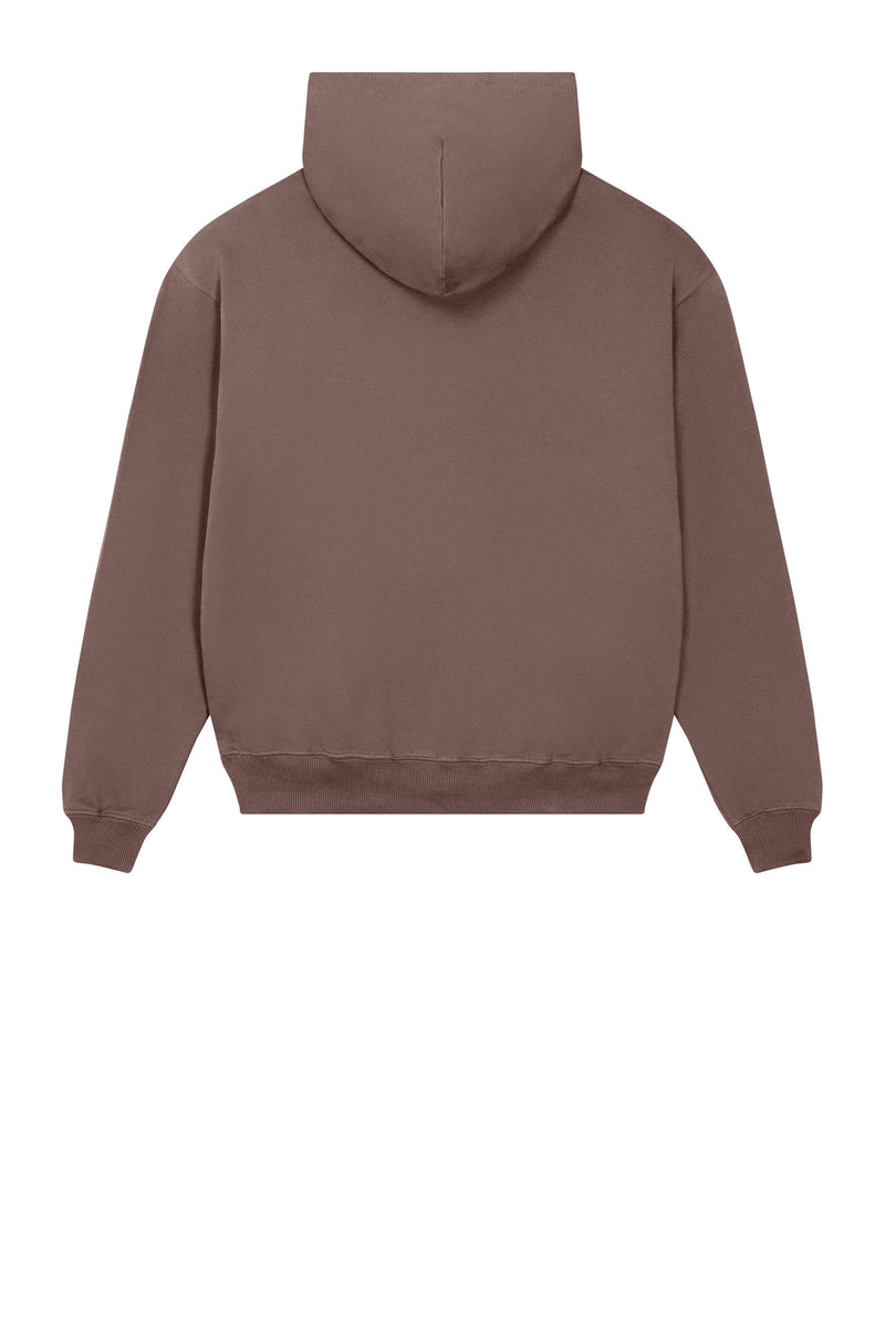 Stanley/Stella Unisex Cooper Dry Hooded Sweatshirt - Kaffa Coffee