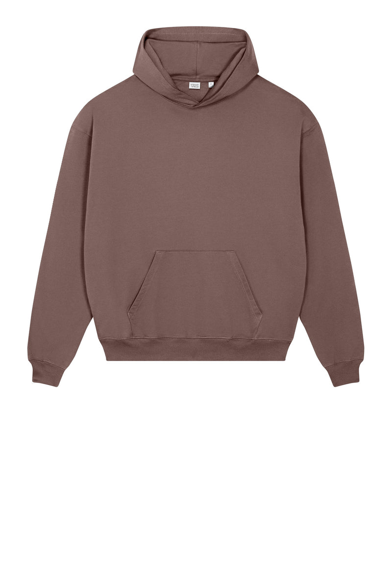 Stanley/Stella Unisex Cooper Dry Hooded Sweatshirt - Kaffa Coffee