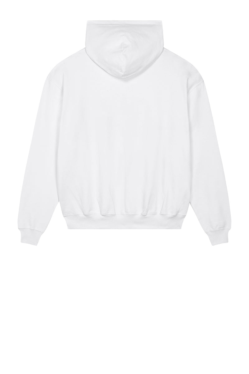 Stanley/Stella Unisex Cooper Dry Hooded Sweatshirt - White