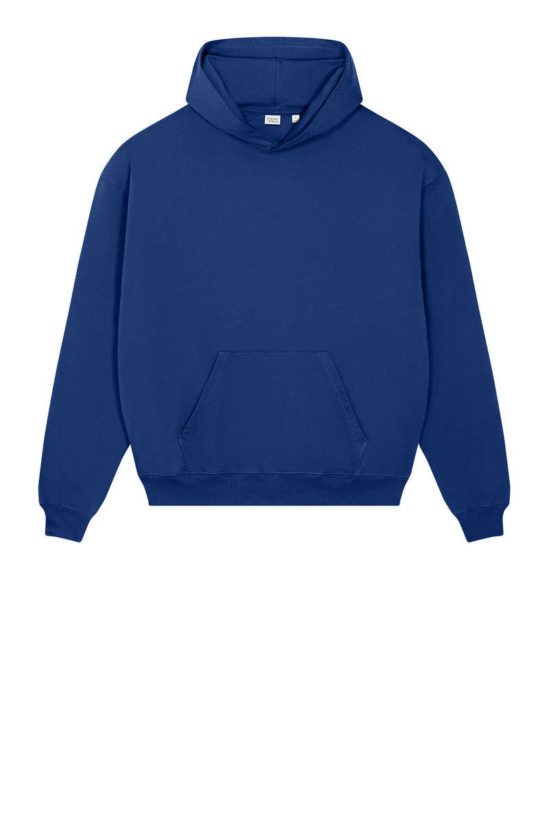 Stanley/Stella Unisex Cooper Dry Hooded Sweatshirt - Worker Blue