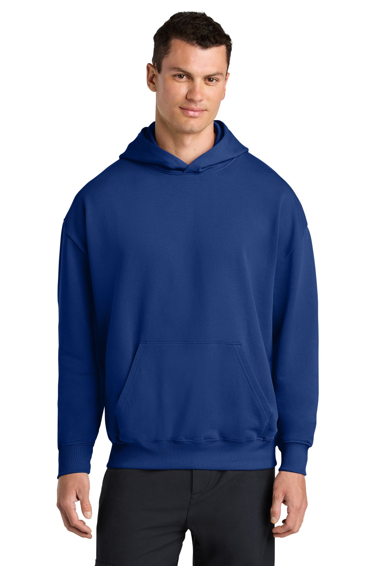 Stanley/Stella Unisex Cooper Dry Hooded Sweatshirt - Worker Blue