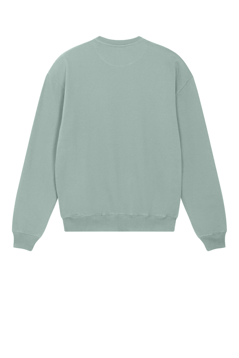 Stanley/Stella Unisex Ledger Dry Crewneck Sweatshirt - Aloe