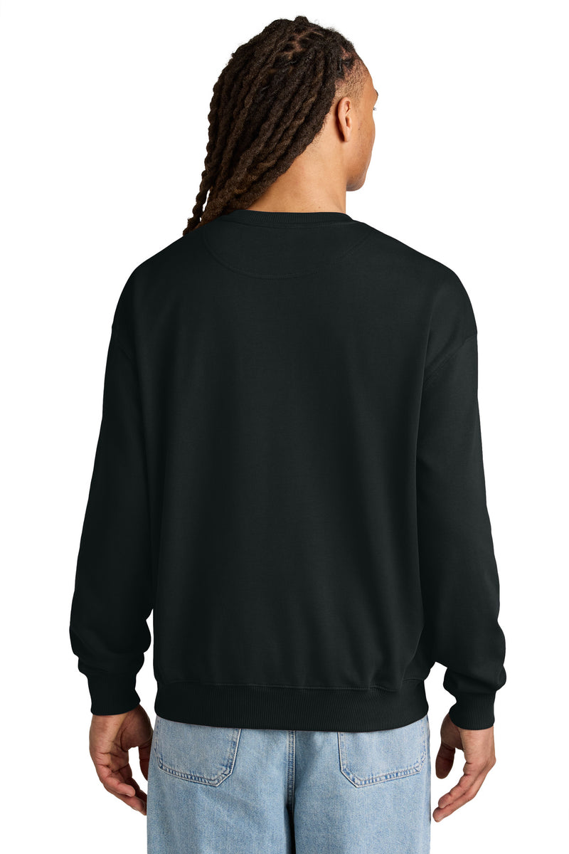 Stanley/Stella Unisex Ledger Dry Crewneck Sweatshirt - Black