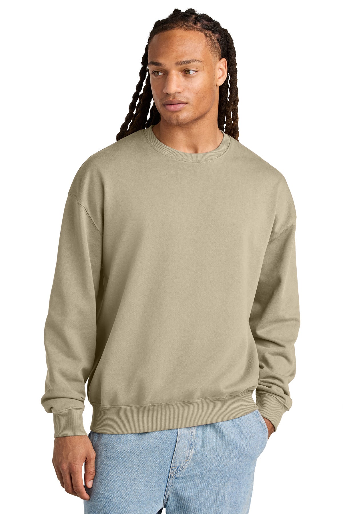Stanley/Stella Unisex Ledger Dry Crewneck Sweatshirt - Desert Dust