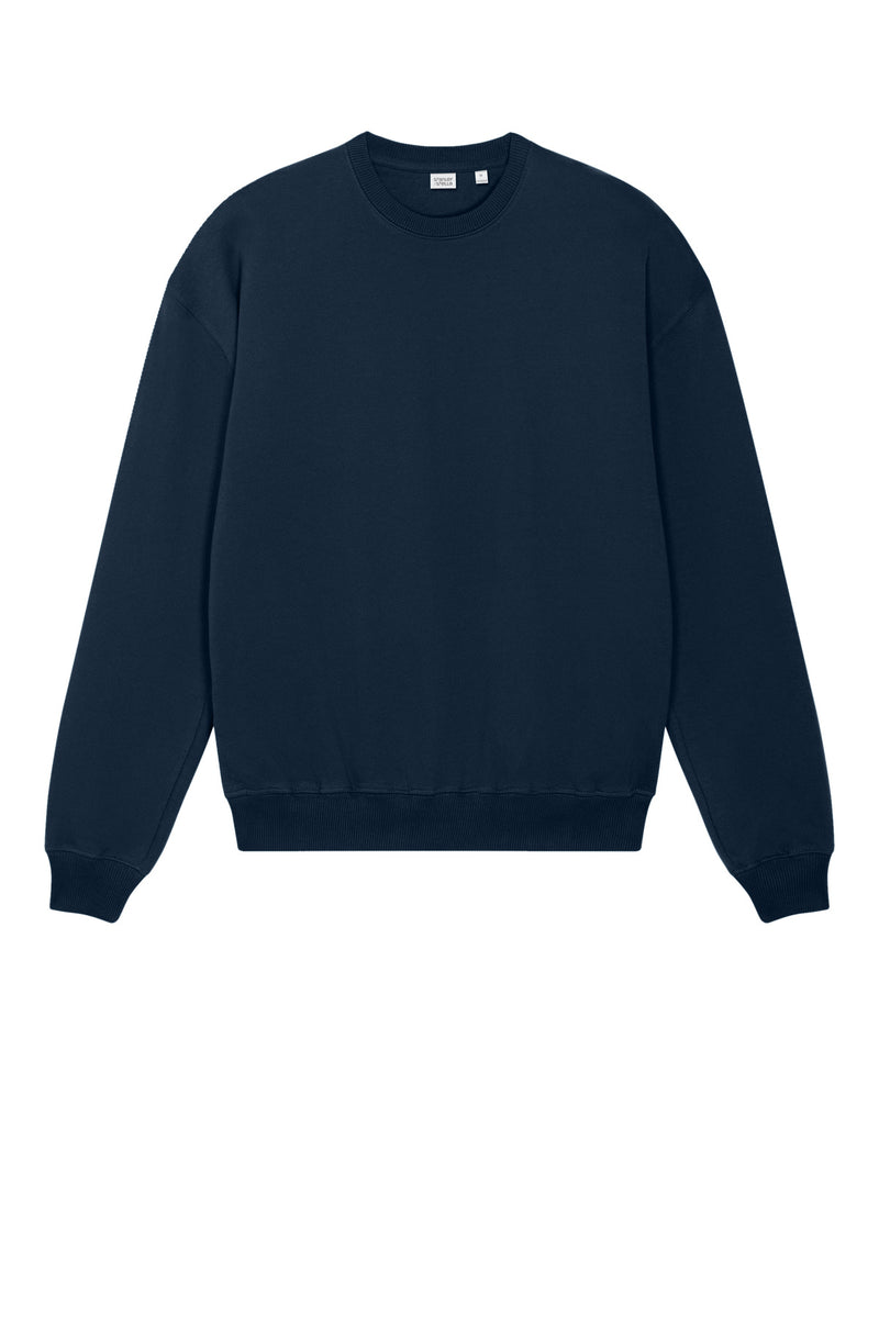Stanley/Stella Unisex Ledger Dry Crewneck Sweatshirt - French Navy