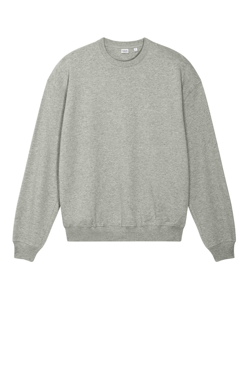 Stanley/Stella Unisex Ledger Dry Crewneck Sweatshirt - Heather Grey