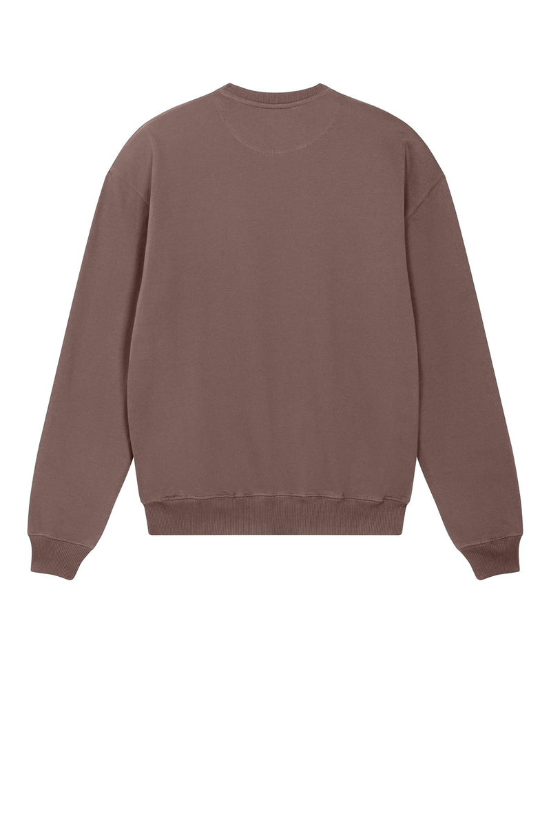 Stanley/Stella Unisex Ledger Dry Crewneck Sweatshirt - Kaffa Coffee
