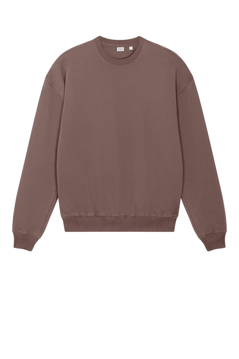 Stanley/Stella Unisex Ledger Dry Crewneck Sweatshirt - Kaffa Coffee