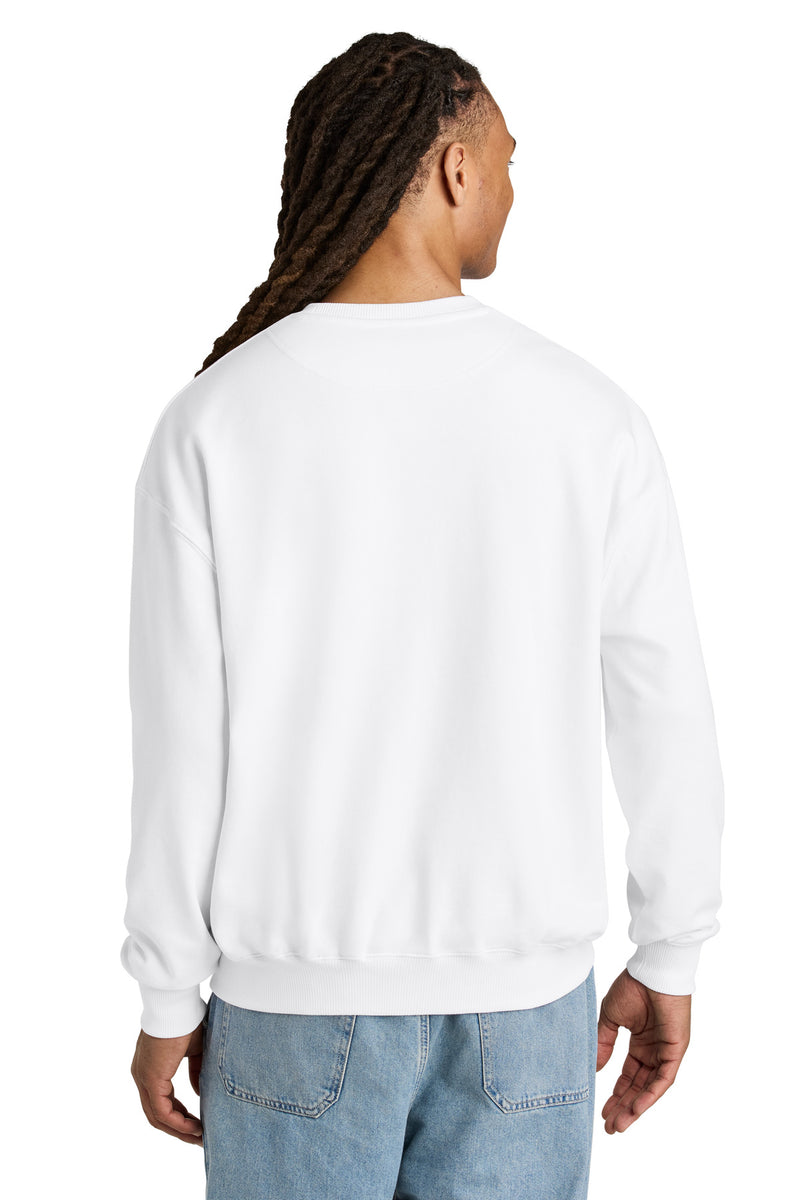 Stanley/Stella Unisex Ledger Dry Crewneck Sweatshirt - White
