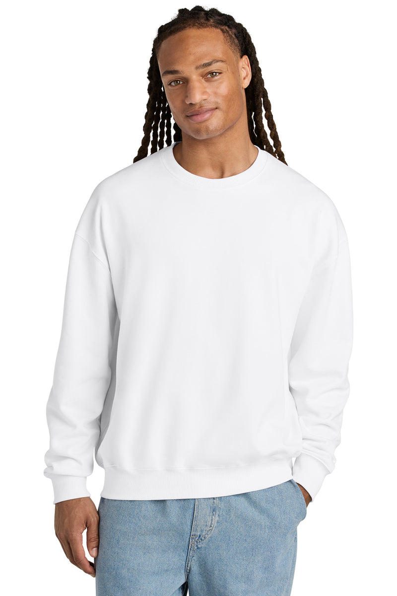 Stanley/Stella Unisex Ledger Dry Crewneck Sweatshirt - White