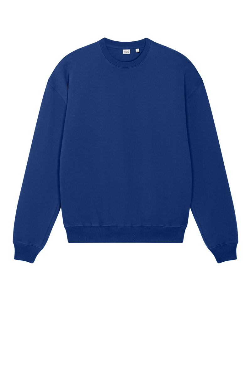 Stanley/Stella Unisex Ledger Dry Crewneck Sweatshirt - Worker Blue