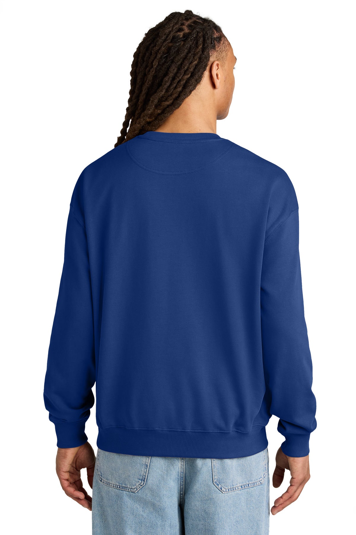 Stanley/Stella Unisex Ledger Dry Crewneck Sweatshirt - Worker Blue