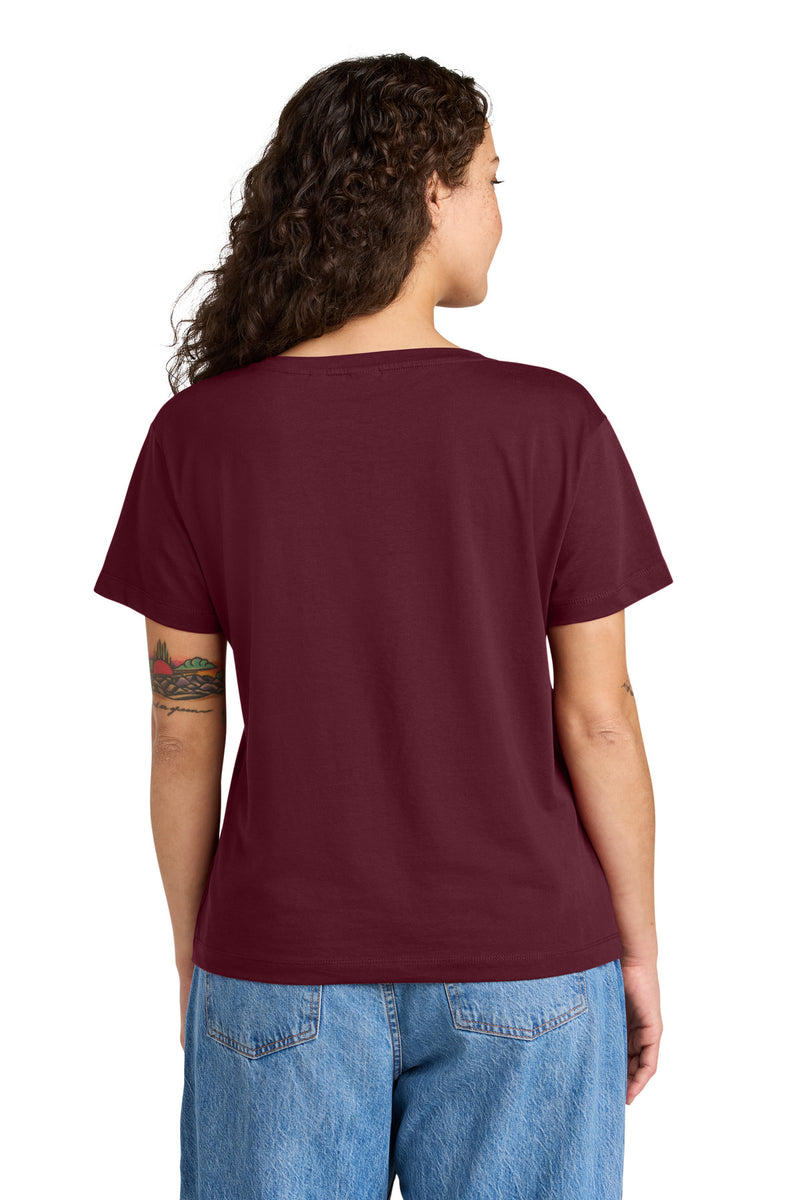 Stanley/Stella Women's Stella Serena Scoop Neck Tee - Burgundy