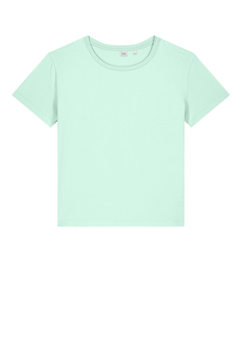 Stanley/Stella Women's Stella Serena Scoop Neck Tee - Caribbean Blue