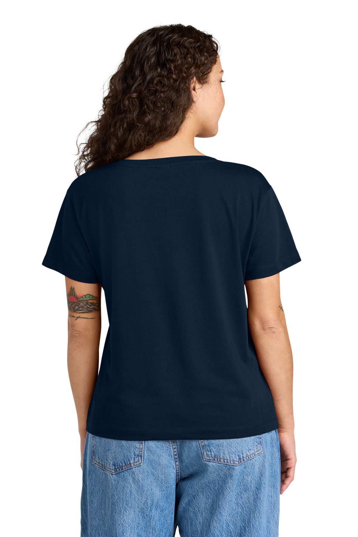 Stanley/Stella Women's Stella Serena Scoop Neck Tee - French Navy