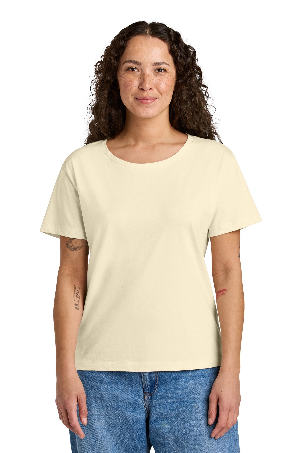 Stanley/Stella Women's Stella Serena Scoop Neck Tee - Natural Raw