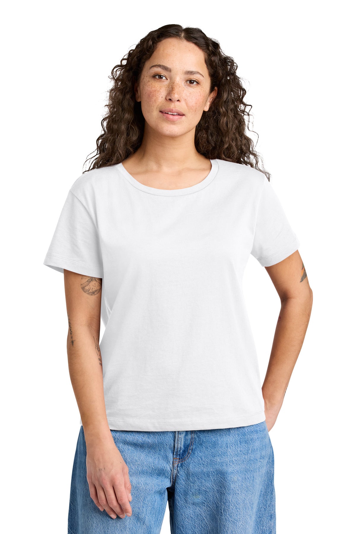 Stanley/Stella Women's Stella Serena Scoop Neck Tee - White
