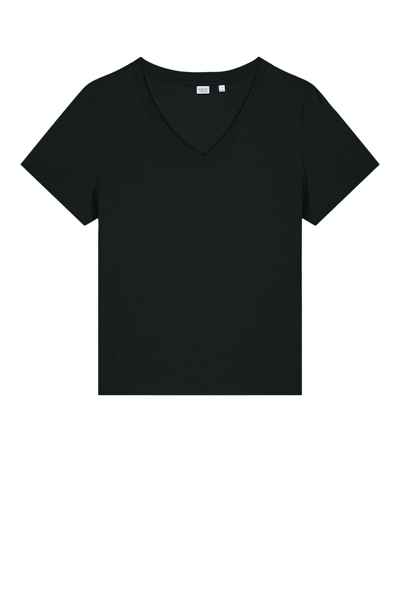 Stanley/Stella Women's Stella Isla V-Neck Tee - Black
