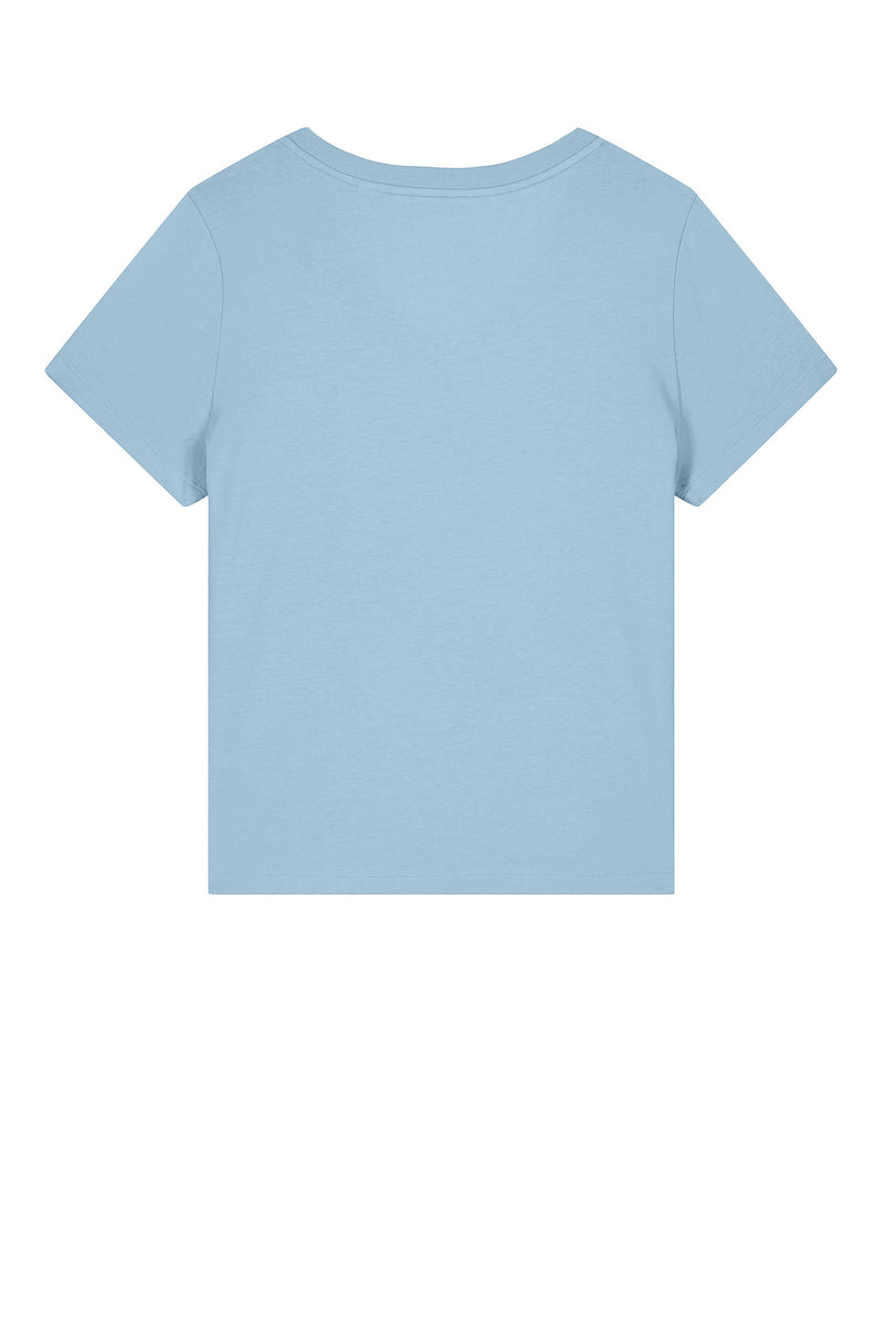 Stanley/Stella Women's Stella Isla V-Neck Tee - Blue Soul