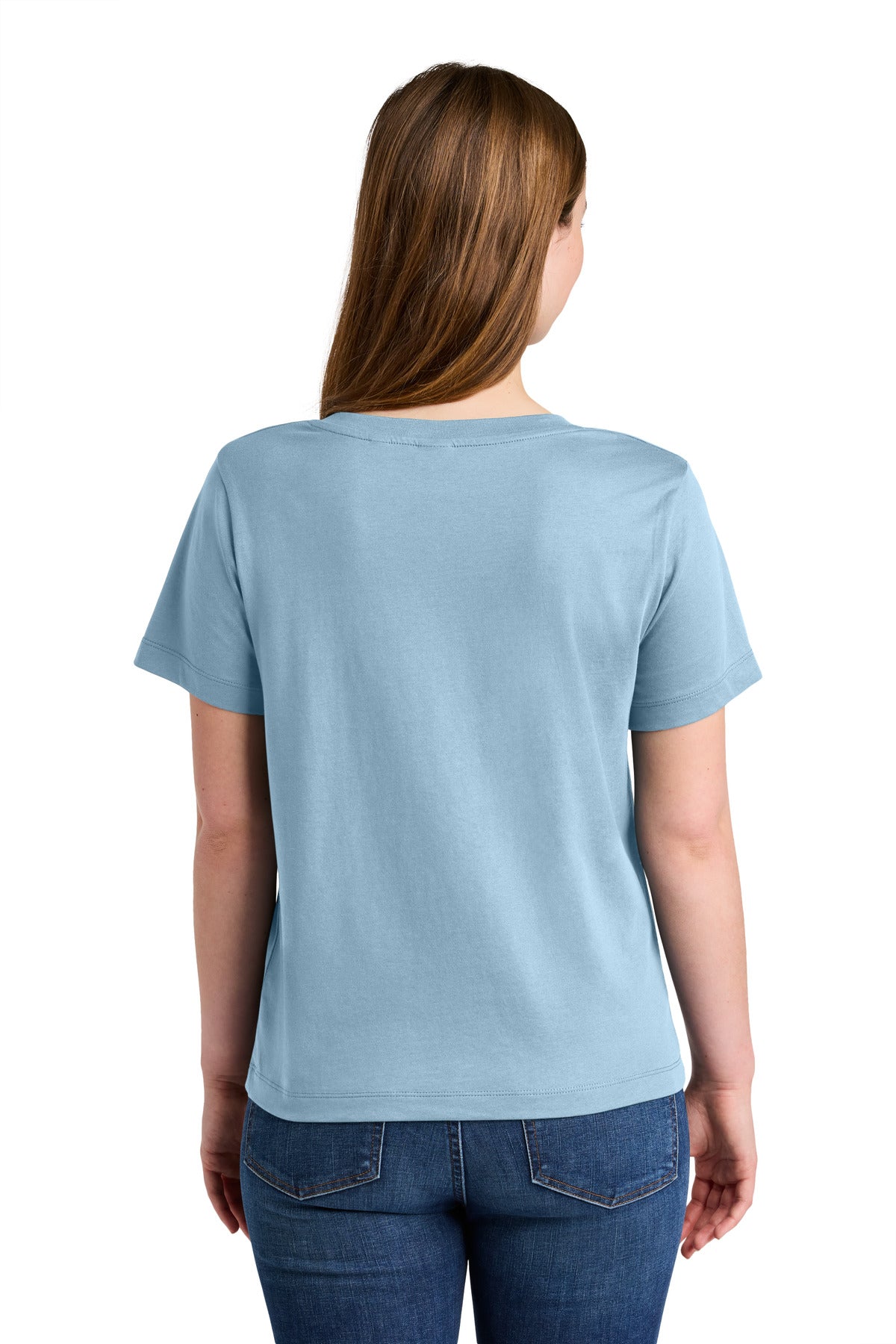Stanley/Stella Women's Stella Isla V-Neck Tee - Blue Soul